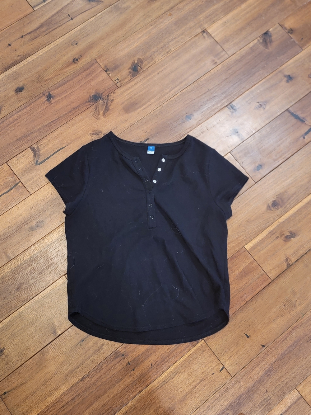 black button down shirt